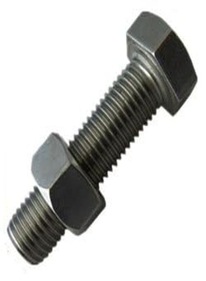 First Connect Stainless Steel Hex Head Nut Bolt Set M3 M4 M5 M6 M8 M10 M12 (50, M12) - Image 1
